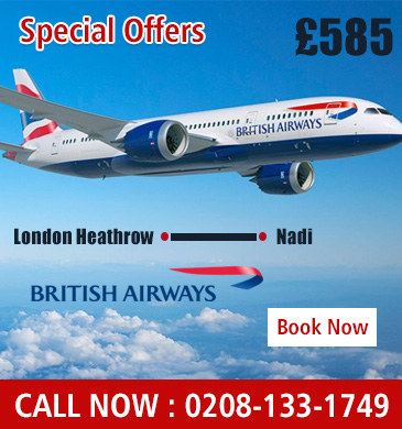 london heathrow to nadi with British Airways